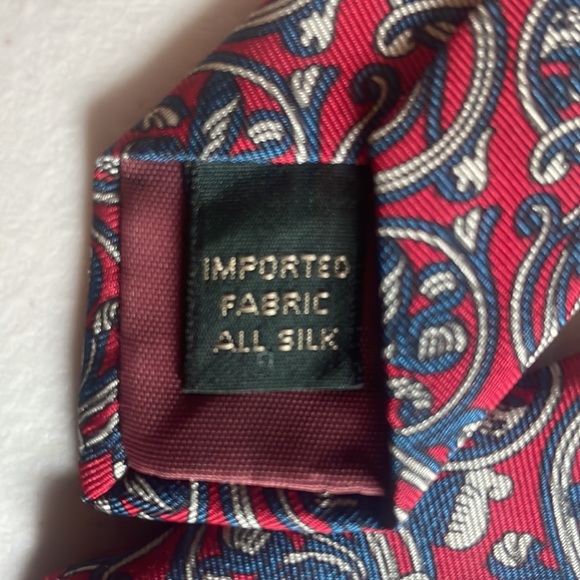 Bert Pulitzer silk tie made in the USA - Picture 8 of 8